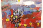 Csorján Melitta Méhi: Tavaszi macska esernyővel